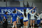 VB vs USCGA  Wheaton College Women's Volleyball vs U.S. Coast Guard Academy. - Photo by Keith Nordstrom : Wheaton, Volleyball